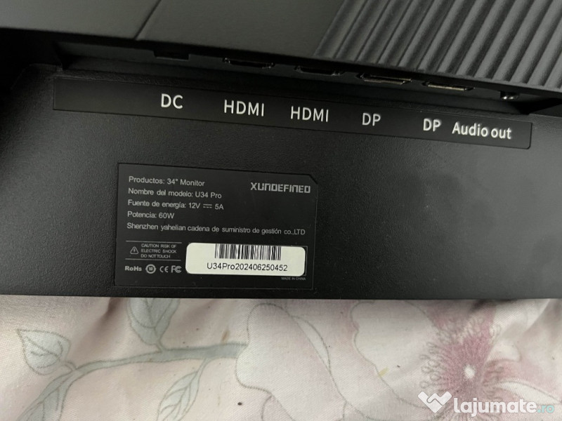 U34 Pro Xundefined Asus Tuf fara display de piese amandoua