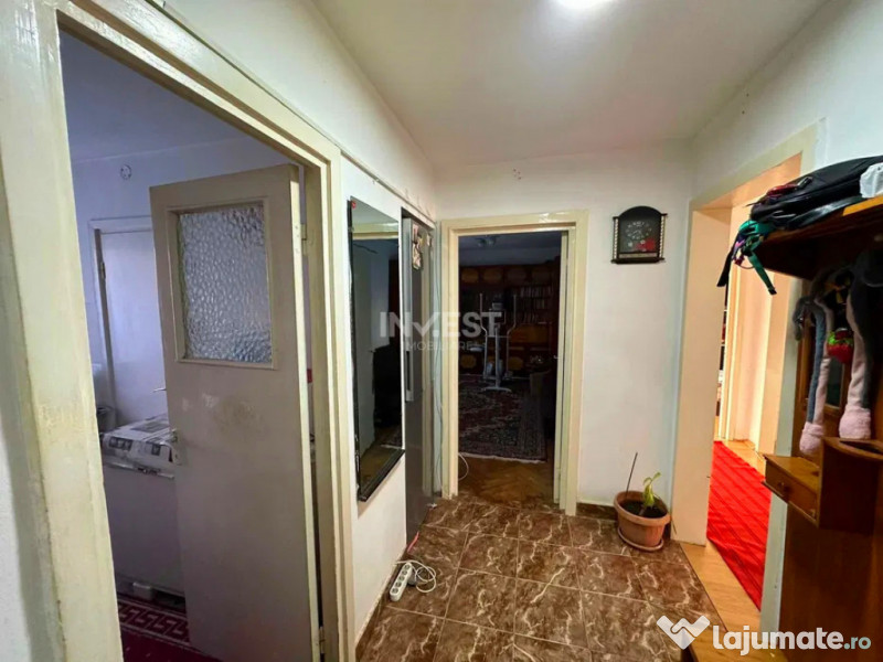 Apartament 3 camere decomandat-Podu Ros-liceul Racovita 