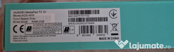 Tableta Huawei T3
