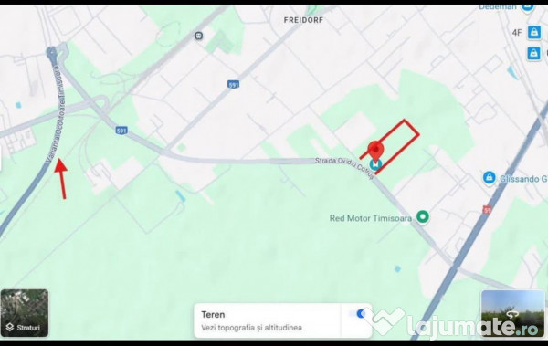 Teren Intravilan 17.700 mp Freidorf Timisoara