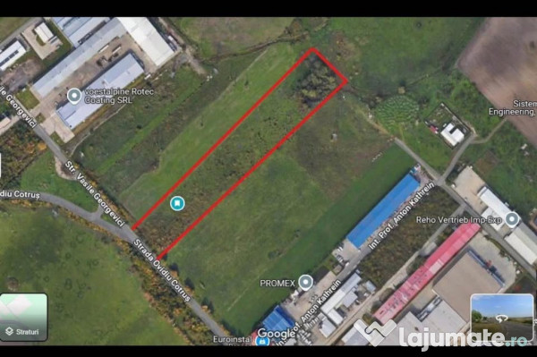 Teren Intravilan 17.700 mp Freidorf Timisoara