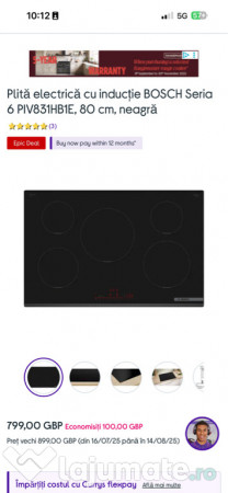 Bosch plita cu inductie seria 6 