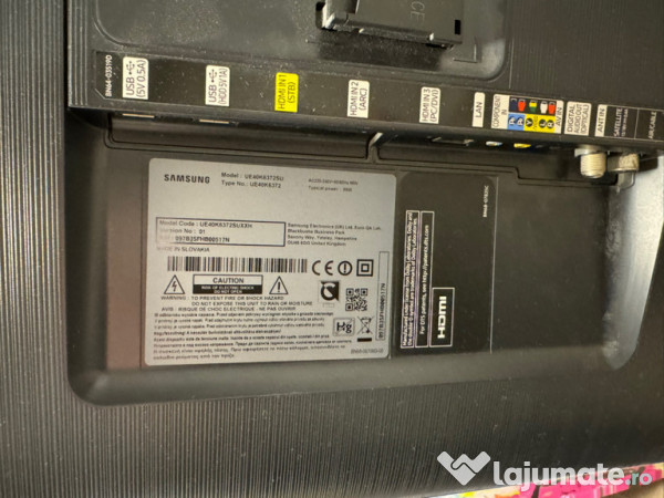 TV Samsung SMART Curved 40inci (101cm) 