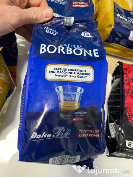 Capsule cafea Dolce Gusto: Lavazza, Costa, Borbone 