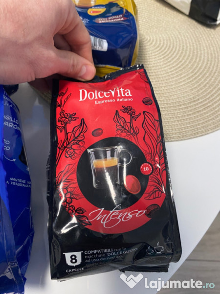 Capsule cafea Dolce Gusto: Lavazza, Costa, Borbone 