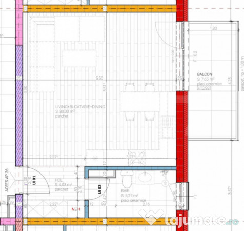 Apartament tip studio, fatada ventilata, constructie premium