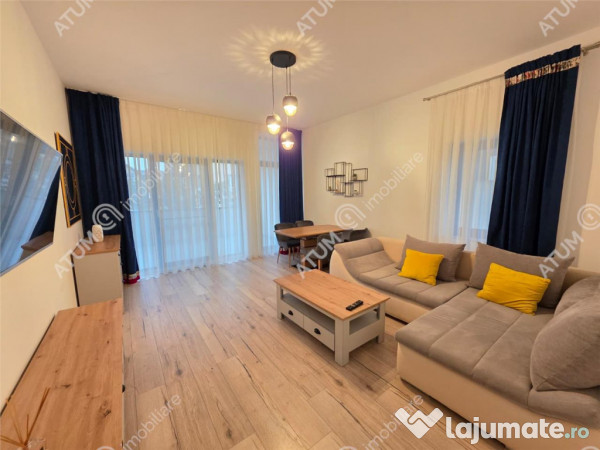 Apartament cu 3 camere decoamndate curte si terasa in zona S