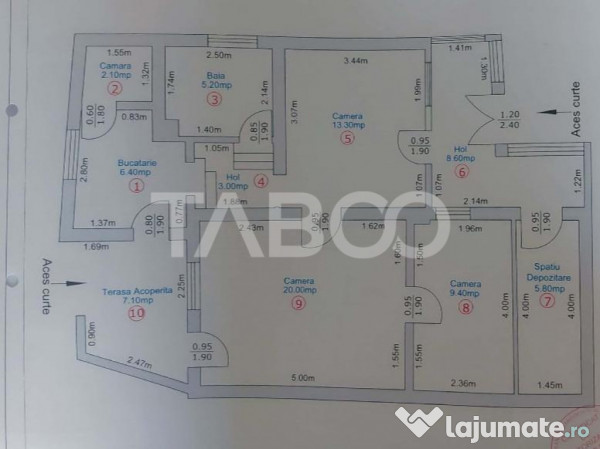 Casa individuala 3 camere garaj si teren liber 207 mp Trei S 