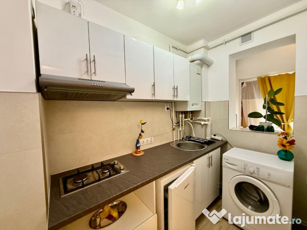 Garsonieră – mobilată și utilată complet-zona Miorita 