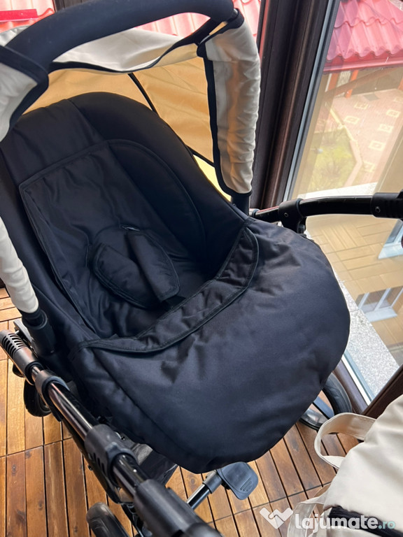 Carucior Boston Nevada 3 in 1 cu scoica Cosmo testata ADAC 