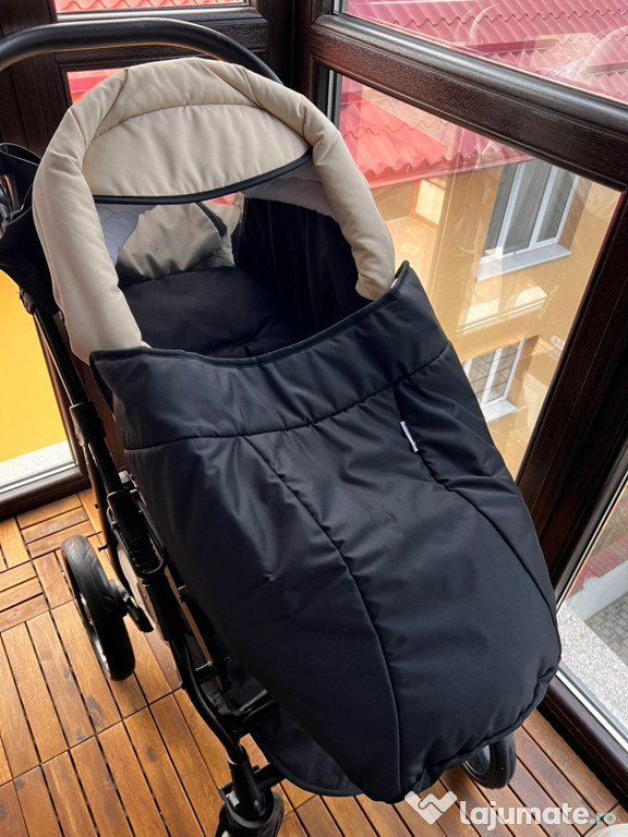 Carucior Boston Nevada 3 in 1 cu scoica Cosmo testata ADAC 
