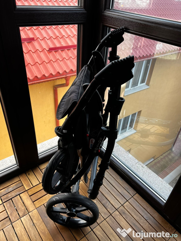 Carucior Boston Nevada 3 in 1 cu scoica Cosmo testata ADAC 