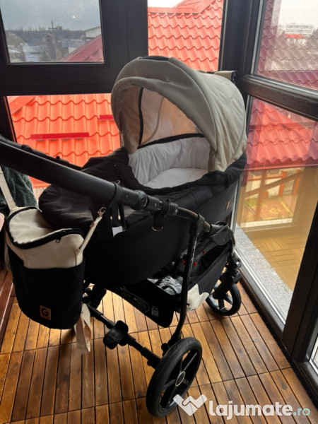 Carucior Boston Nevada 3 in 1 cu scoica Cosmo testata ADAC 