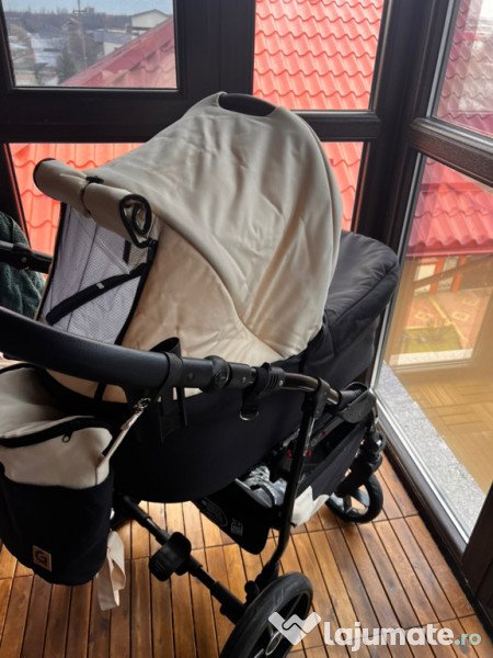 Carucior Boston Nevada 3 in 1 cu scoica Cosmo testata ADAC 