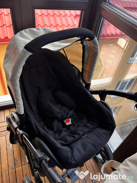 Carucior Boston Nevada 3 in 1 cu scoica Cosmo testata ADAC 