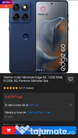 Motorola edge 60, 512 gb 