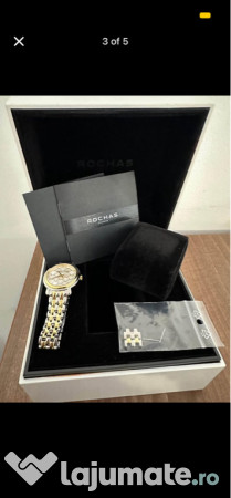 Ceas dama Rochas Paris - Mother of Pearls. 