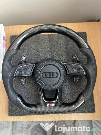 Volan Audi Carbon cu încălzire s-line 