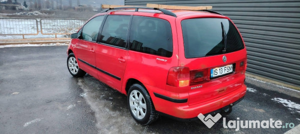 Vw sharan 1.9tdi 7loc. garantie 