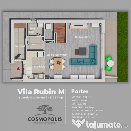 Vila 5 camere Cosmopolis Evolia 