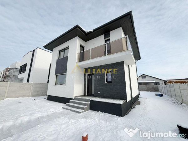 Vila individuala-4 camere-teren 450mp 