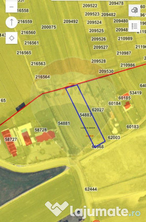 De vanzare teren 2374mp Cheriu langa Solay Events 