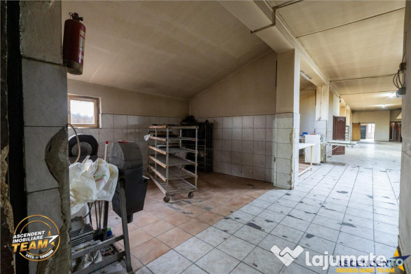 Spatiu comercial afacere functionala: brutarie,rute de distr 