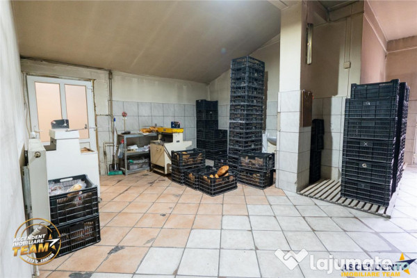 Spatiu comercial afacere functionala: brutarie,rute de distr 