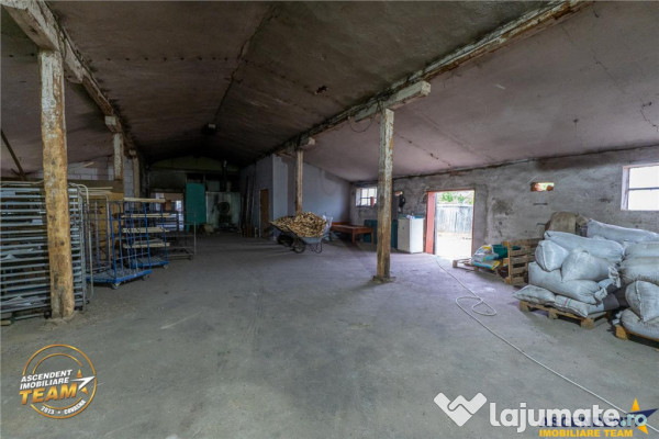 Spatiu comercial afacere functionala: brutarie,rute de distr 