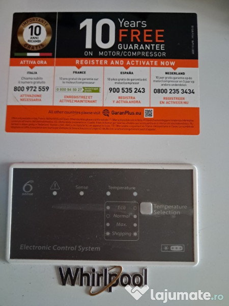 Lada frigorifica Whirlpool al 6 lea simt
