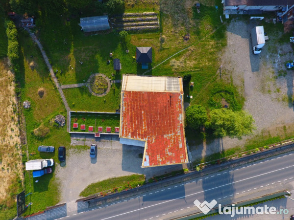 Stație carburanți DN18 + restaurant 80 locuri Aproape frontieră UKR 