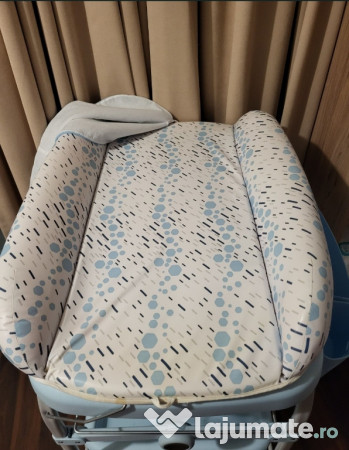 Cădiță cu masă de infasat 2 in 1 