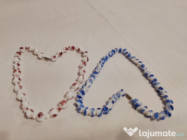 Coliere Vintage Sticlă 45 cm