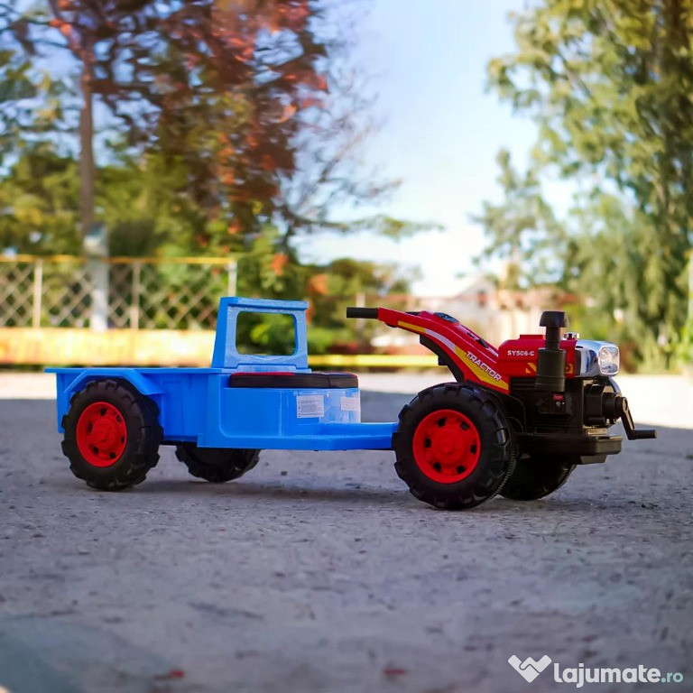Motocultor electric pentru copii, Kinderauto BJLW1288 2x35W 12V RC 