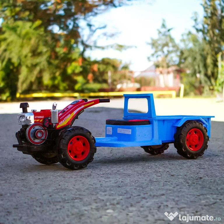 Motocultor electric pentru copii, Kinderauto BJLW1288 2x35W 12V RC 