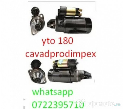 Electromotor Nou cu Reductor YTO 180 DFH LUZHONG Tractor Chinezesc 