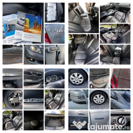 Mercedes-Benz C 200 CDI*2.2 D*navigatie*piele*af.2011*contract+fiscal 