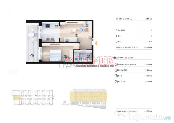Apartament 2 Camere - Vitan Barzesti - Direct Dezvoltator 