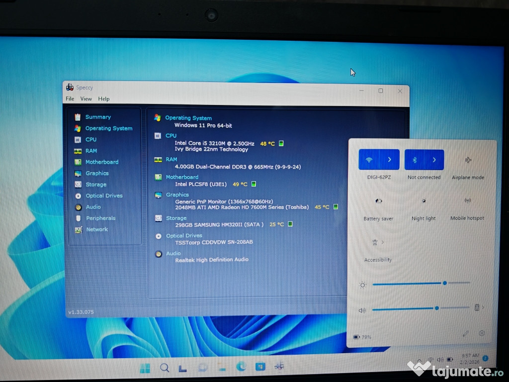 Toshiba Satellite i5 