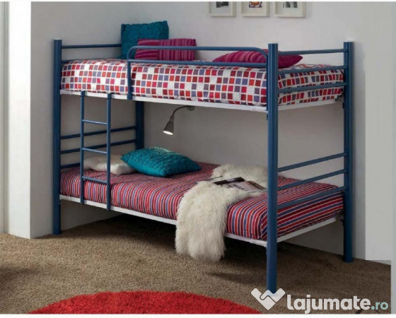 Ansamblu Pat metalic etajat model BEL 62 