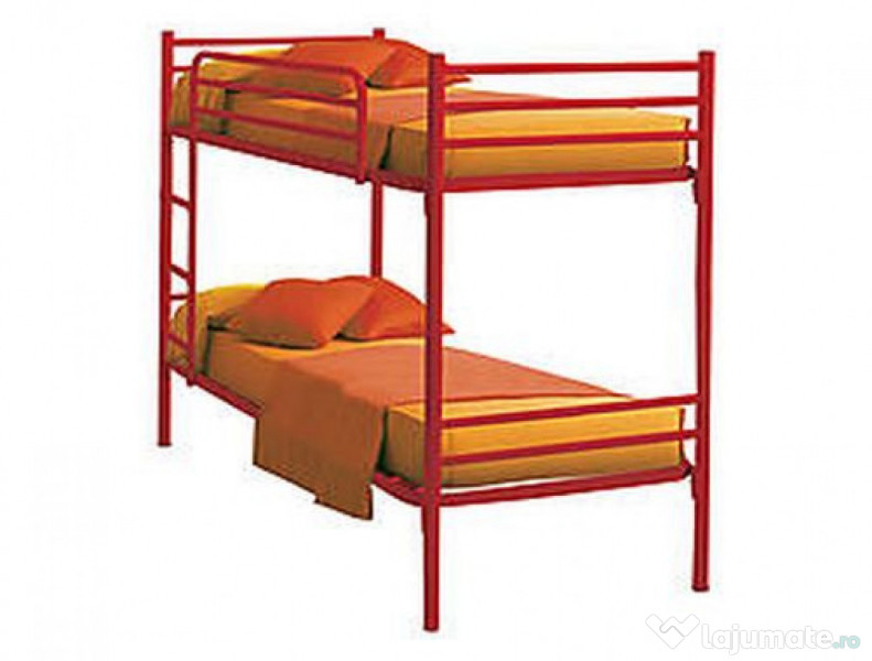 Ansamblu Pat metalic etajat model BEL 62 