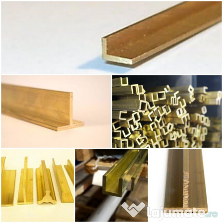 Profil alama L cornier coltar T teu U canal aluminiu inox 