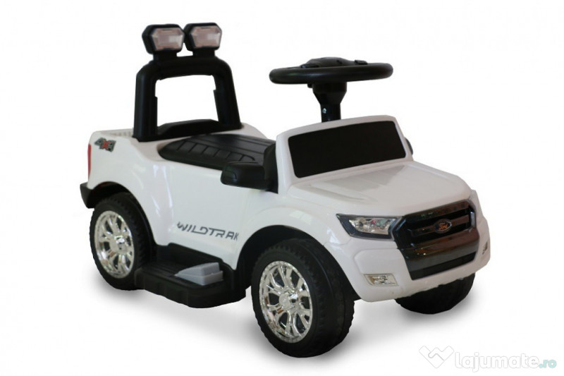 Masinuta electrica pentru copii Ford Ranger 25W 6V #Alb 