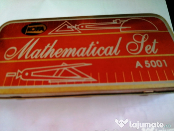 Trusa școlară matematica set lab 