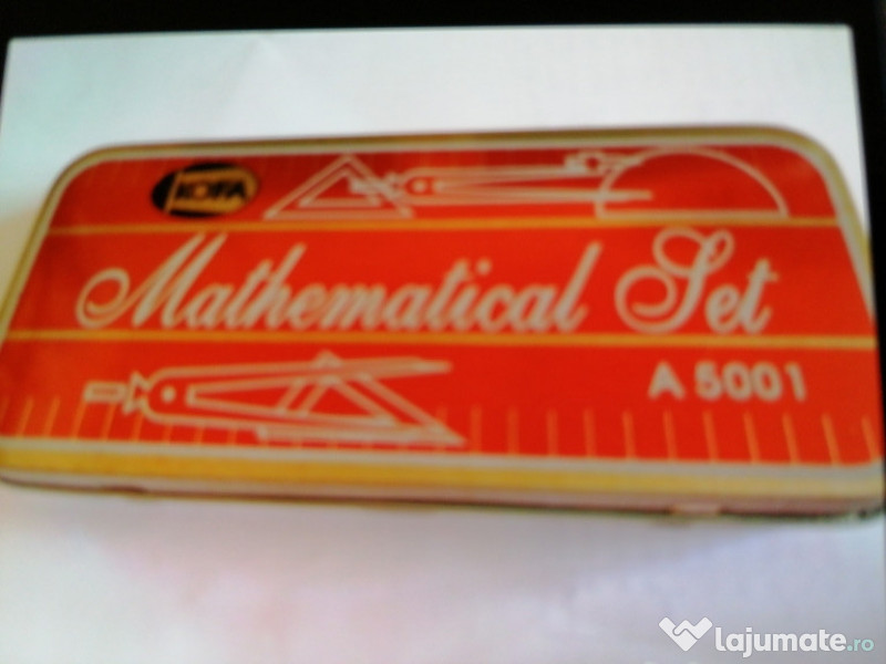 Trusa școlară matematica set lab 