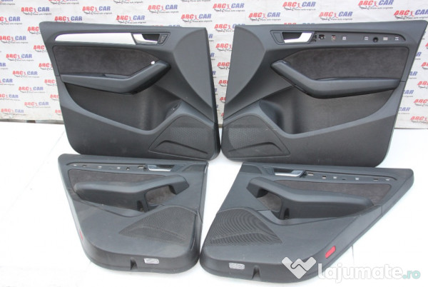 Set tapiterii usi alcantara Audi Q5 8R 2008-2016 