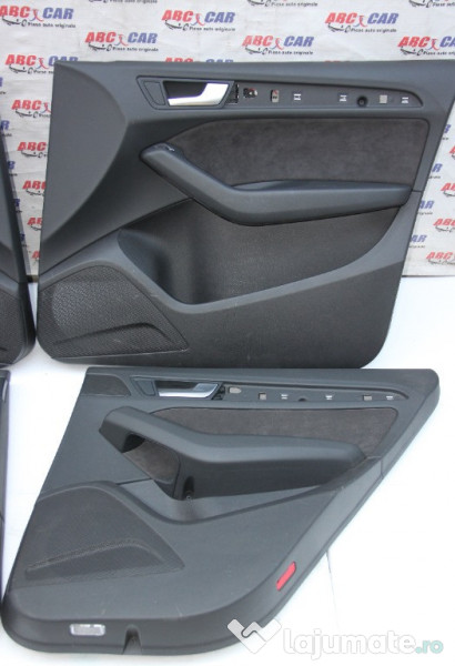Set tapiterii usi alcantara Audi Q5 8R 2008-2016 