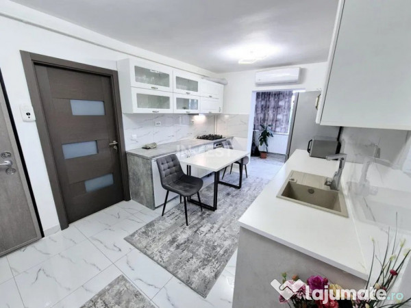 Apartament 3 camere decomandat, renovat modern, 75 mp, cu ba