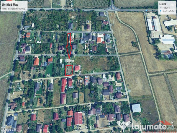 Teren zona Vlad Tepes 525mp