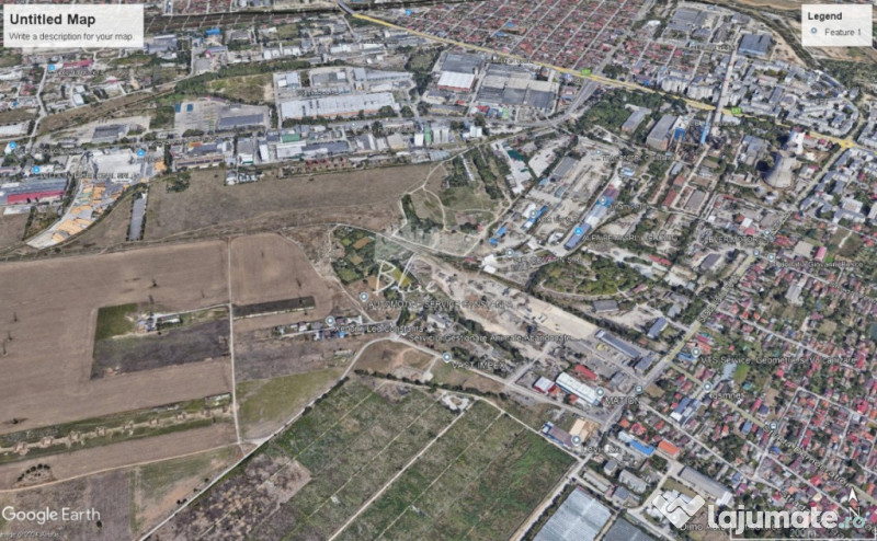 Zona Industriala loturi teren intre 1100-3500 mp ideale pent 